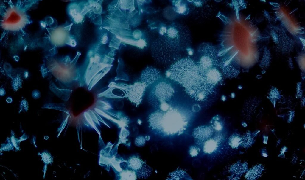 Fluorescence microscopy imagery, mitochondrial research – PerformanceLabs UK